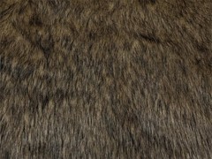 Super Luxury Faux Fur Fabric Material ALSATIAN DOG