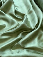 Sage Green 100% Silk Twill Fabric 12mm weight