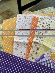 Lot Of 19 10×10” Squares Variety Colors New Crafting