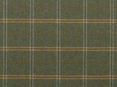 Mulberry Lee Jofa 100% Wool Check Uphol Fabric- Islay Forest 1.85 yds FD700.R102