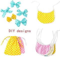 7 pcs 20″ x 20″ Cotton Fabric DIY Making Supplies Quilting Patchwork Fabric Fat