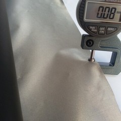 EMF Anti-Radiation Shielding Blanket Silver Fibre Fabric Protection Blocking 5G