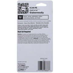 Fabric Fusion Insta-Fuse Permanent Fabric Glue Thermo-Activated Instant Dry Time