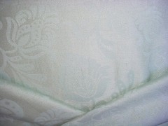 21Y Kravet Couture 28655 Floralina Mist Jacobean Floral Scroll Silver Upholstery