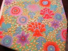 Kaffe Fassett Cotton Fabric 1 Fat Quarter Dream in Aqua Large Floral Print