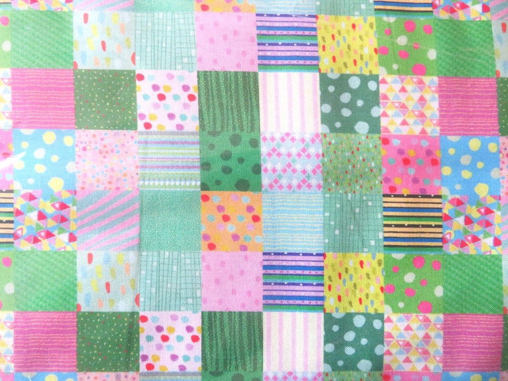 Bolt 15 Yds Small Squares For Cheater Quilts Fabric is 44 Inches Wide QT