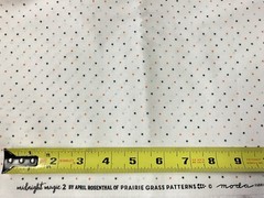Moda Midnight Magic 2 Twinkle Stars Ghost White 3.5 Yards April Rosenthal 24106