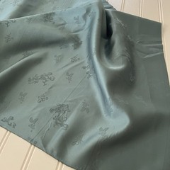 SILK pastel green, FABRIC 6 Yards x 22 Inches Wide or 216 Inches x 22 Wide