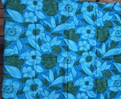 Vintage MCM Hawaiian Textiles VHY Von Hamm Young American Fabric 44”x 88”