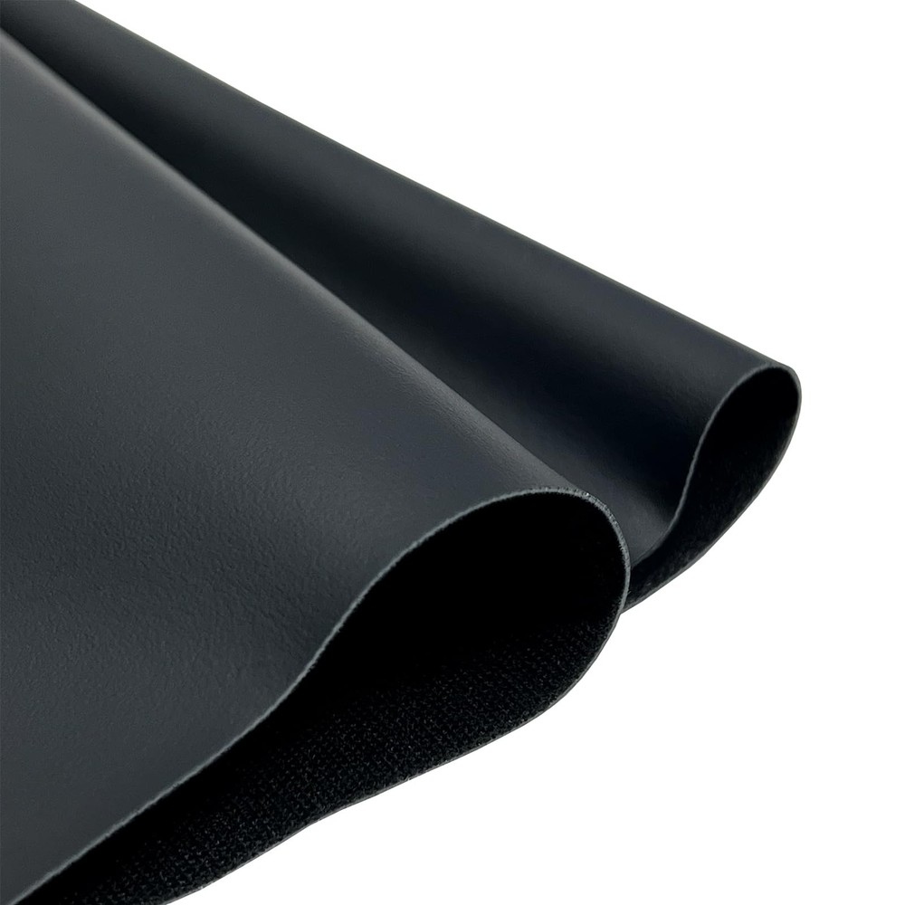 Faux Leather Fabric, 54″x36″ Thick Durable Synthetic Upholstery Leather Vinyl…