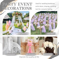 Elegant 59″ Wide White Chiffon Fabric – Perfect for Dresses & Decorative Draping