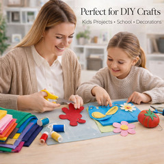 FabricLA | Acrylic Felt Fabric | 72″ Wide 1.6mm Thick | Soft Craft Felt Sheets