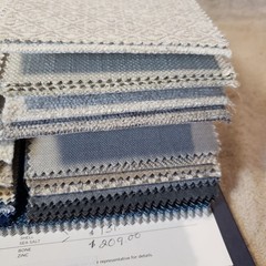 Set Of 2 Fabric Sample Books Schumacher Steel Magnolia Unique 88pcs