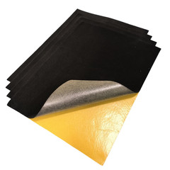 4 Pcs Self Adhesive Velvet Sheet，Self Adhesive Flocked Fabric for Jewelry Drawer
