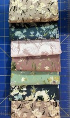 6 Fat Qtr Pk + 1/2 Yard extra fabric. Windham Fabrics Floral Fabric, Multicolor