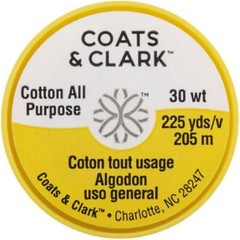 Coats & Clark Cotton All Purpose Sewing Thread 100% Mercerized Barberry Red