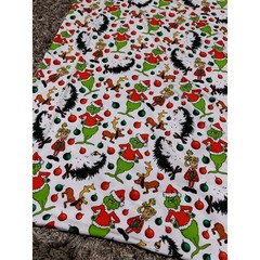 Bundle of Joy Company Grinch Christmas All Over Print pillow case soft White