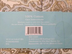 Waverly Inspirations Fabric 100% Cotton Muted Pastel Floral 2 Yards New