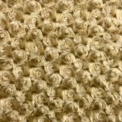 Minky Rosebud Soft fluffy cuddle Fabric BY THE YARD 60″ wide