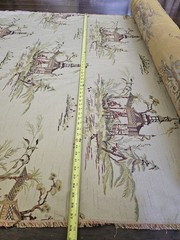 PINDLER & PINDLER ‘Meiling’ Garden Chinoiserie Damask Fabric Upholstery Per Yard