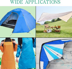Ripstop Nylon Fabric 40D 6 Pcs 59″ Wide X36 Length Waterproof Durable Airtight L