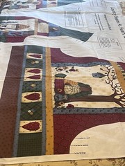Country Bears At Heart Vest Cotton Panel To Cut And Sew