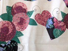 COUNTRY LOVE 35″ Wall Hanging/Lap Quilt Fabric Panel PLUS DIY 5″ Sachet Fabric