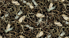 WATER & WEATHER RESISTANT HUNTING CAMO FABRIC CAMOUFLAGE OUTDOOR