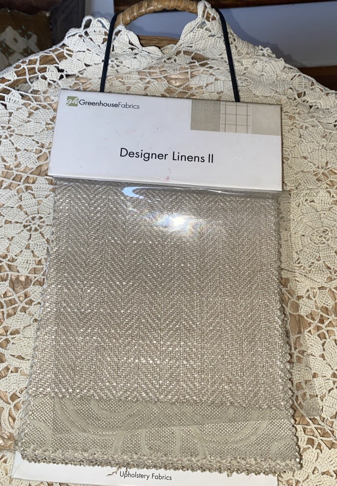 Fabric Sample Book Greenhouse Fabrics LINENS ll Upholstery Fabric 29 Swatches