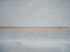 4-3/8Y Glant 9982 Alta Powder Blue White Chenille Basketweave Upholstery Fabric