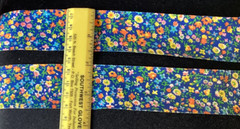 Fabric Strips Pre Cut 7/8″ To 2″ Mixed Patterns Dots Florals Lot Of 11 Lengths