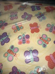 PUL Fabric – Sweet Stuff Butterflies Print One Bolt 8 Yards Brand New
