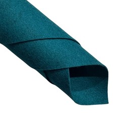 1mm Heather Petrol 100% Merino Wool Felt Sheet 20 x 30cm – G1-555