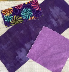 Cotton Fabric Scraps Rainbow 🌈 1/4 Lb + Red Orange Yellow Grn Blu Purple Pride