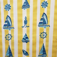 Home Décor Yacht Yellow 54″ Fabric by the Yard