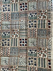 OOP Hoffman International Fabrics ~ “Country Stitches” Embroidery ~ FAT QUARTER