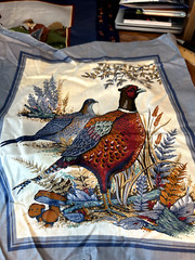 Vtg Cut and Sew Fabric Panel Throw Pillow Size Choice of 3