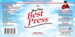 Mary Ellen’s 16.9oz Best Press Starch Alternative – Effortless Ironing Solution