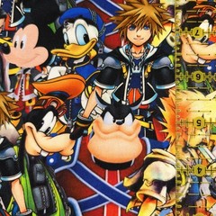 Magical Kingdom Characters Inspired Tumbler Fabric Cotton Woven 7×54” #76