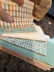 Moda “Hello My Friend” Scrap Bag strips by Sandy Gervais New 10.9 oz