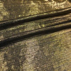 Shining Laser Fabric High Elastic Gilding Stripe Texture Knit Crepe Dress Sewing