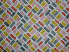 Andover Handmade Cotton Reels spools thread By the 1/4 yard 100% cotton fabric