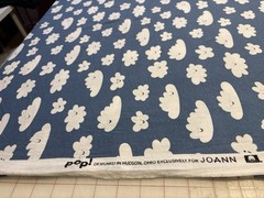 100% Cotton Jersey Knit. POP Brand Sold At JOAnns. 54” Wide. Smiling Clouds