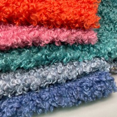 40 45CM Faux Shearling Sherpa Fabric Plush Fleece Curly DIY Toy Clothing Soft