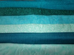 TURQUOISE blue TEAL TONAL blender Cotton QUILT Fabric U-PICK READ info 1/2 YD