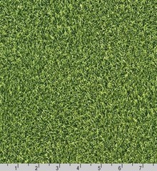 Cotton Green Grass Field Cotton Fabric Print by the Yard (D466.34)