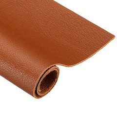 Genuine Leather Sheet, 7.9″x11.8″ Full Grain Leather Pieces, Tan