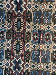 Fabric Upholstery Tapestry Kilim Bohemian Boho Tribal Southwestern 41″ L x 53″ W