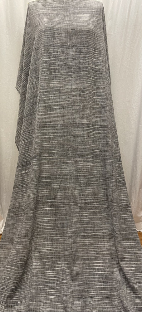 Handwoven Organic 70% Cotton & 30% Hemp Gray Fabric By the Yard 42″ Inches Wide