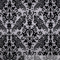 BonEful Fabric FQ Cotton Quilt Black White B&W Gray Fish Stripe Dot Seashell USA